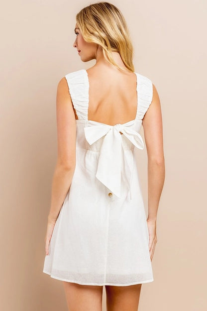 Ruched Top Dress