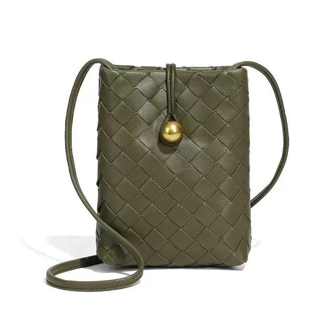 Small Woven Crossbody Bag