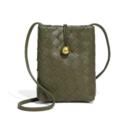 Small Woven Crossbody Bag