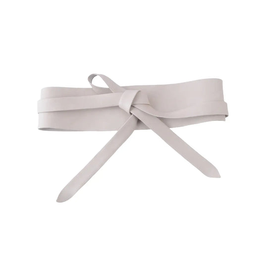 Leather Obi Wrap Belt