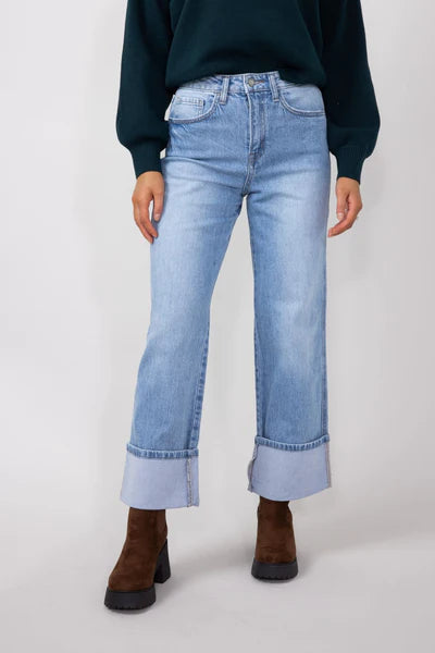 Ella Wide Straight Jean