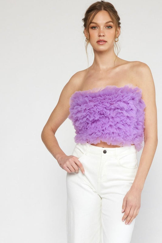 TULLE TOP