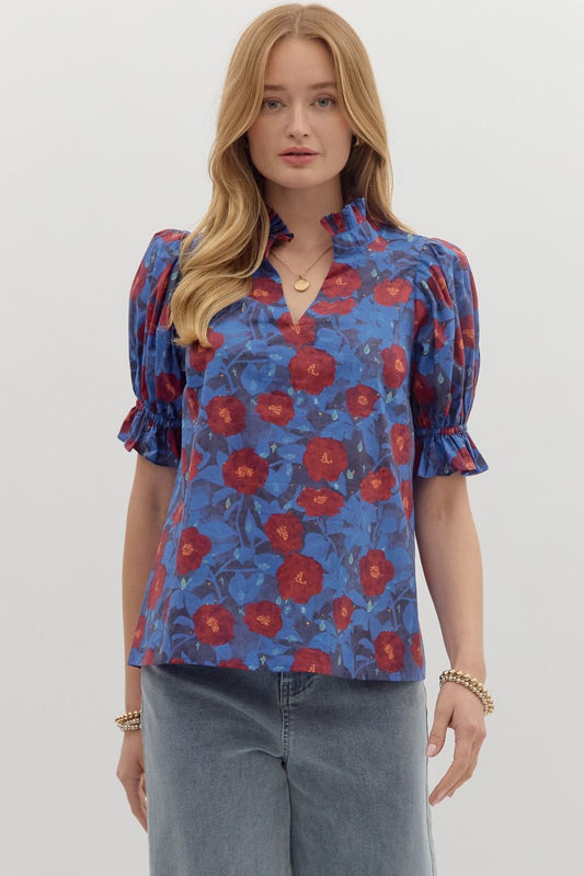 Floral Print Top