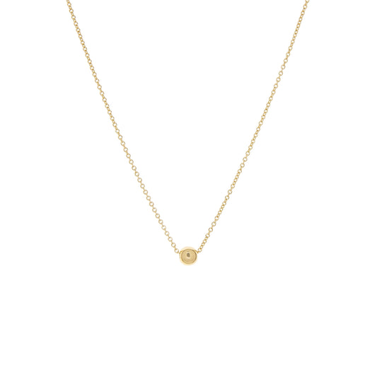 6mm Sliding Ball Charm Necklace