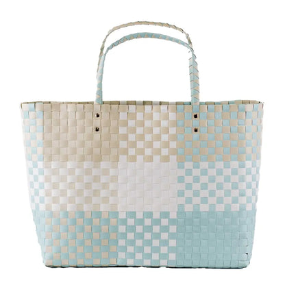 WOVEN BEACH TOTE