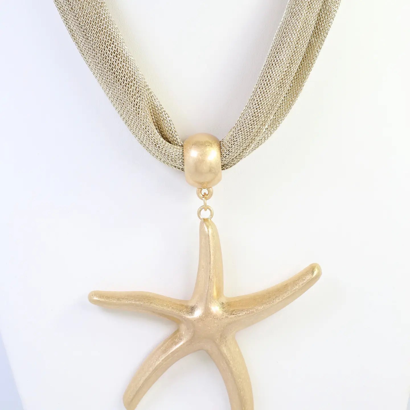 Maitland Mesh Starfish Necklace