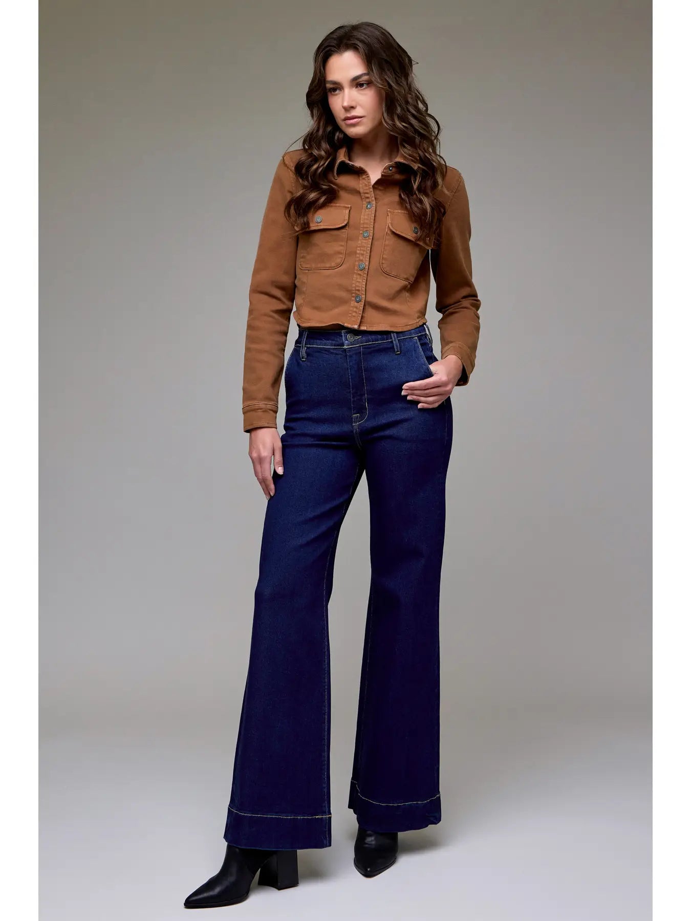 Stretch Trouser Comfort Flare Jeans