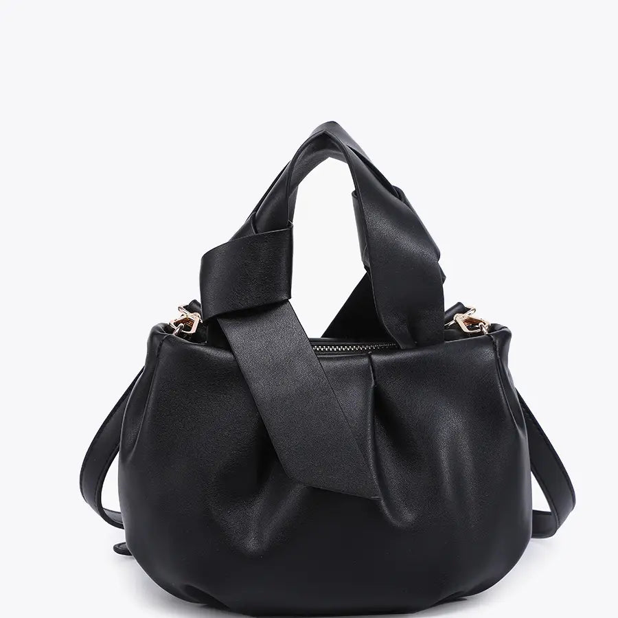 Beck Pleated Bucket Bag