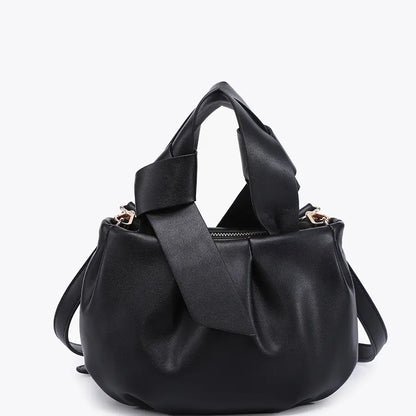 Beck Pleated Bucket Bag