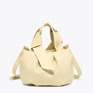 Beck Pleated Bucket Bag