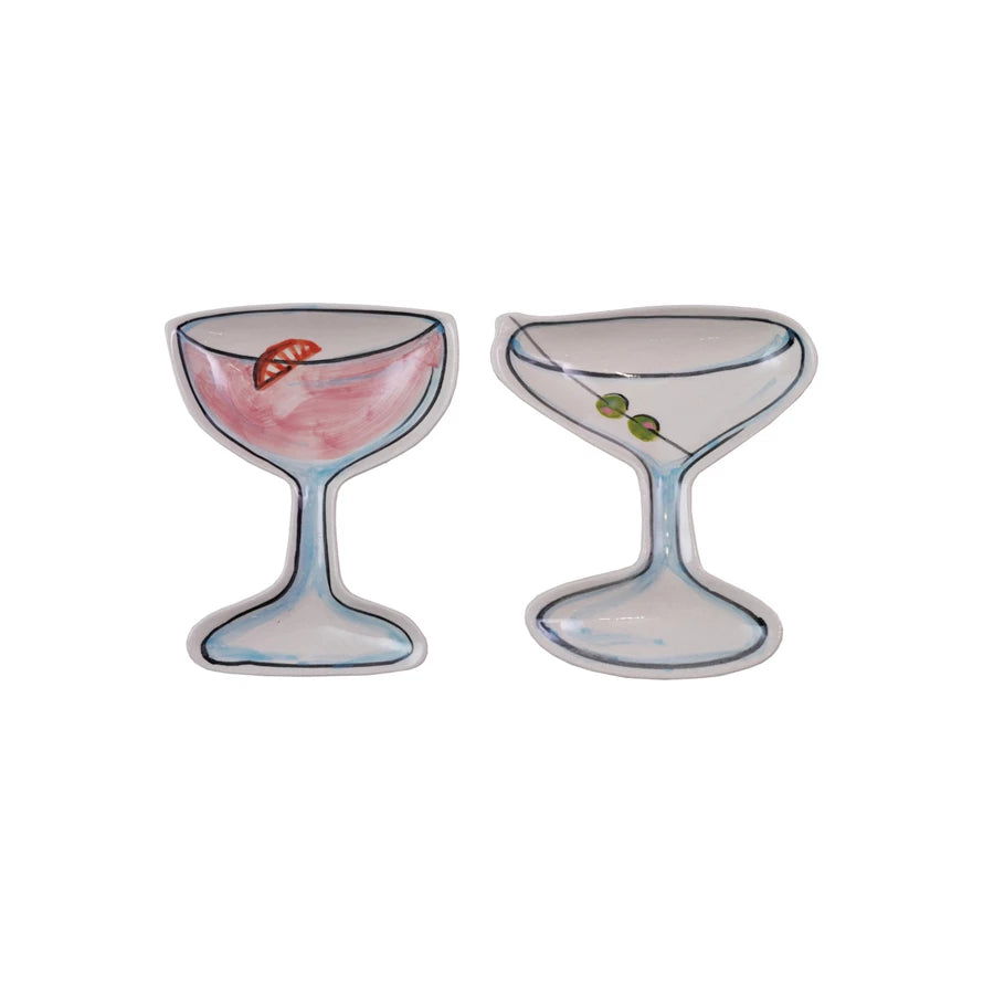 Cocktail Shaped Dish