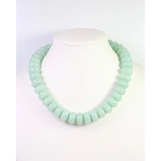 Pipestone Marble Beaded Necklace