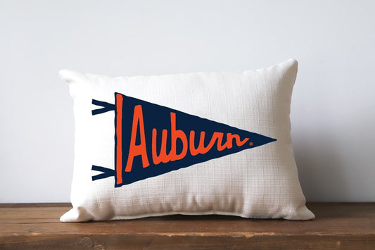 Auburn Pennant Lumbar Pillow