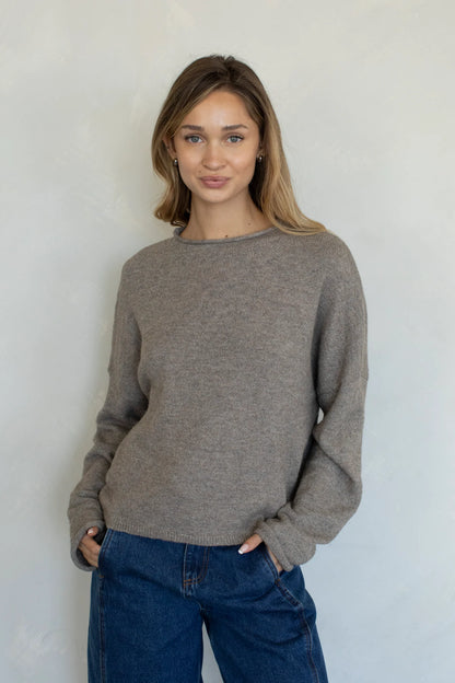 Natural Piper Pullover Sweater