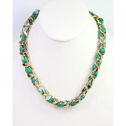 Corydon Braided Chain Scarf Necklace