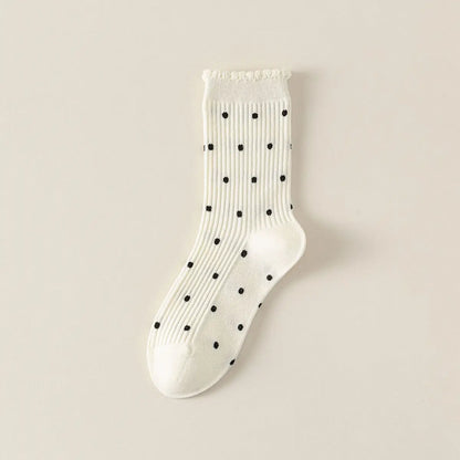 Lace Polka Dot Socks