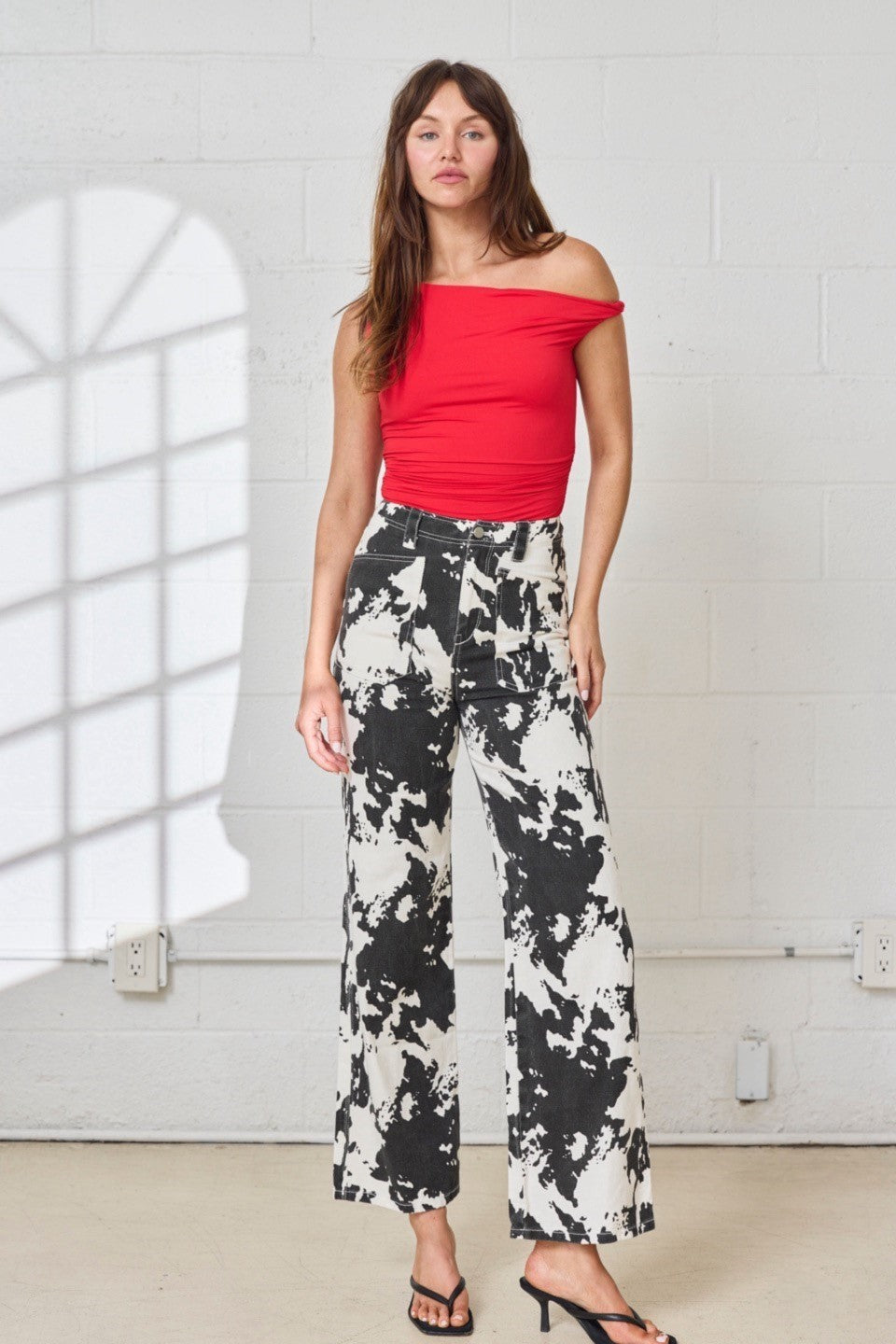 Elsa Rolled Sleeve Top