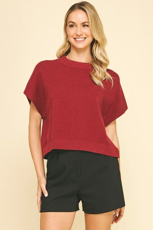 Drop Shoulder Sweater