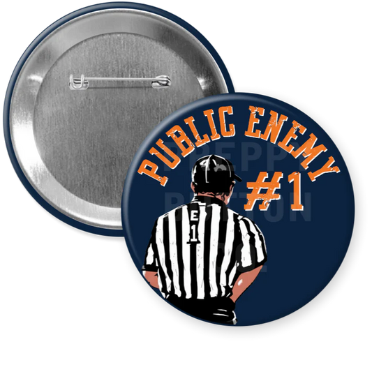 Auburn "Public Enemy #1" Referee Button