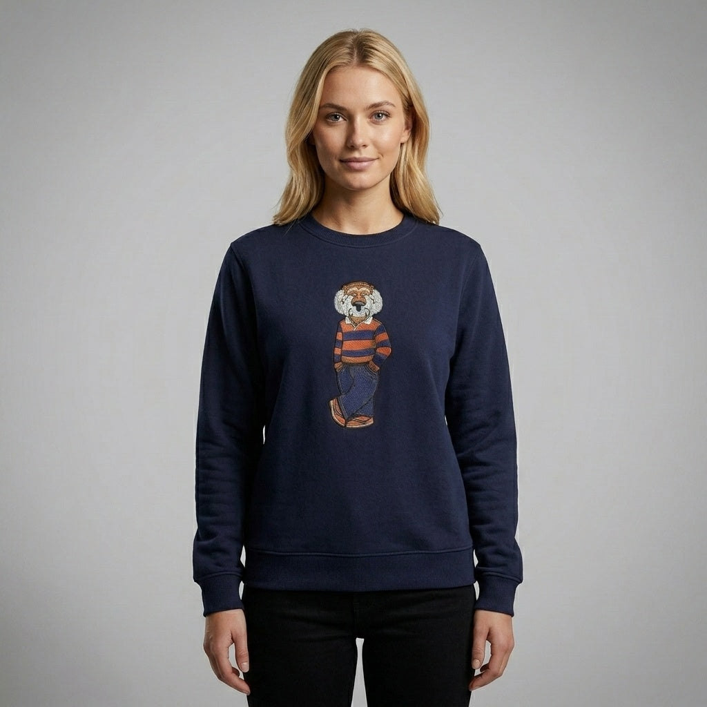 Aubie Rugby Crewneck Sweatshirt