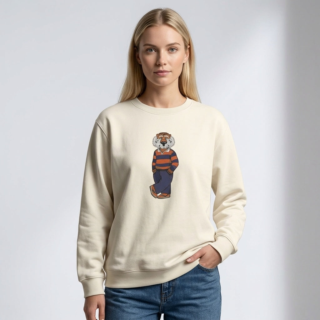 Aubie Rugby Crewneck Sweatshirt