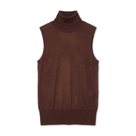 Sleeveless Open Back Top