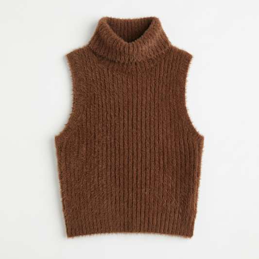 Mockneck Sweater Tank