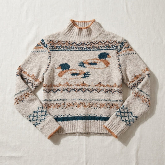 Mallard Mock Neck Sweater