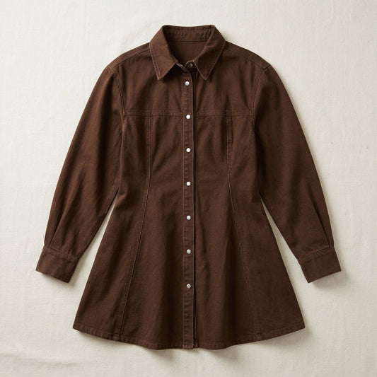 Lea Button Dress