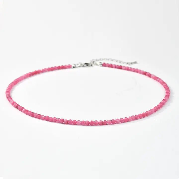 Dopamine Crystal Beaded Necklace