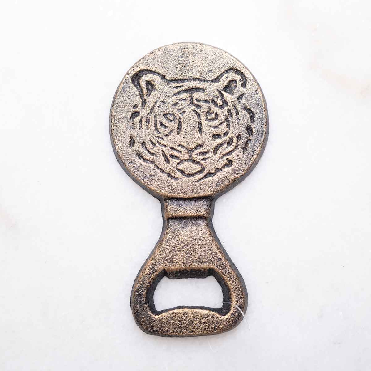 Tiger Face Bottle Opener