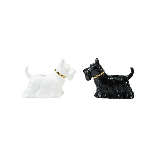 Ceramic Scottie Taper Holder