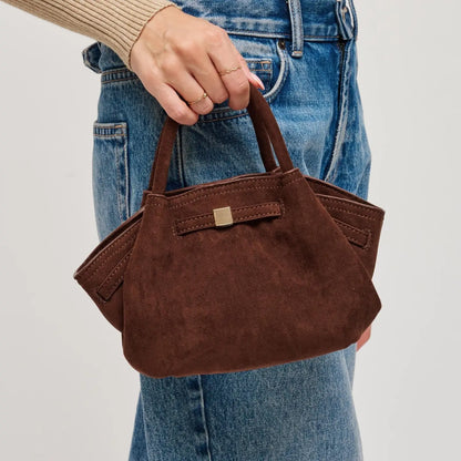 Selena Faux Suede Mini Tote