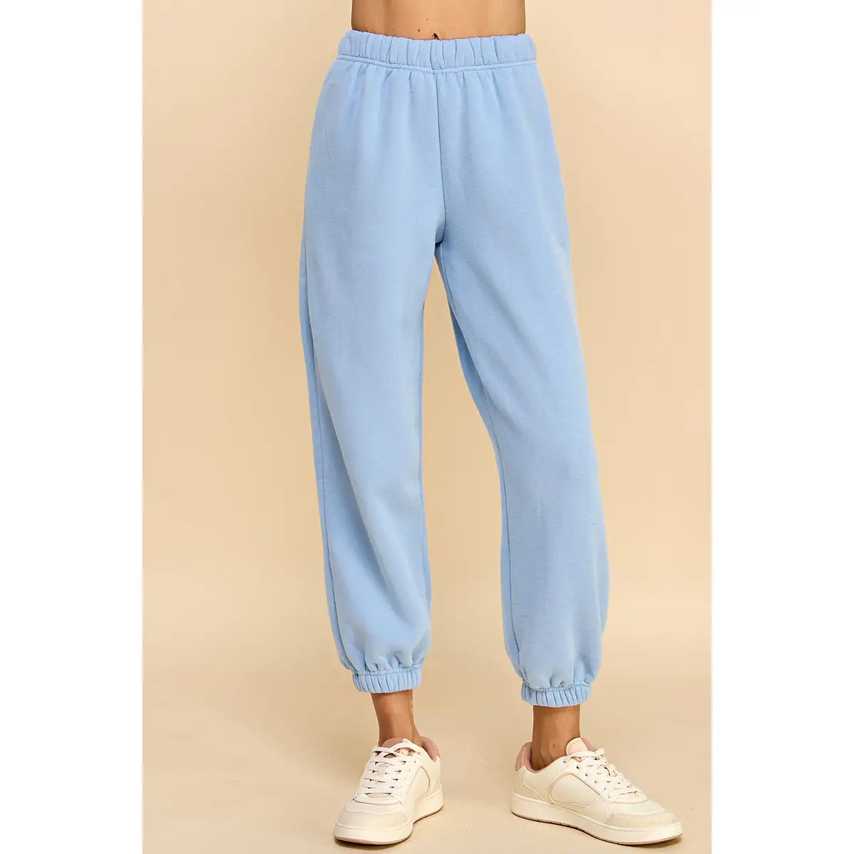 Elastic Waist Jogger Sweatpants