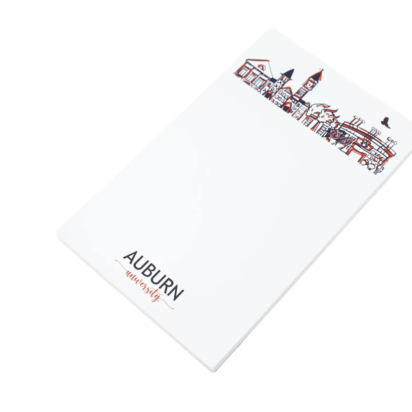 Auburn Campus Skyline Notepad
