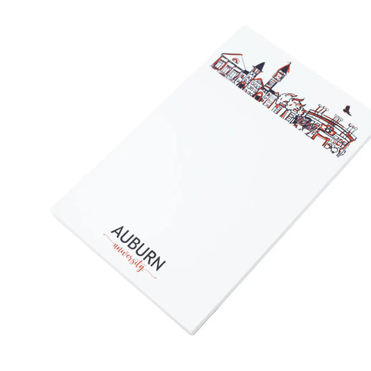 Auburn Campus Skyline Notepad