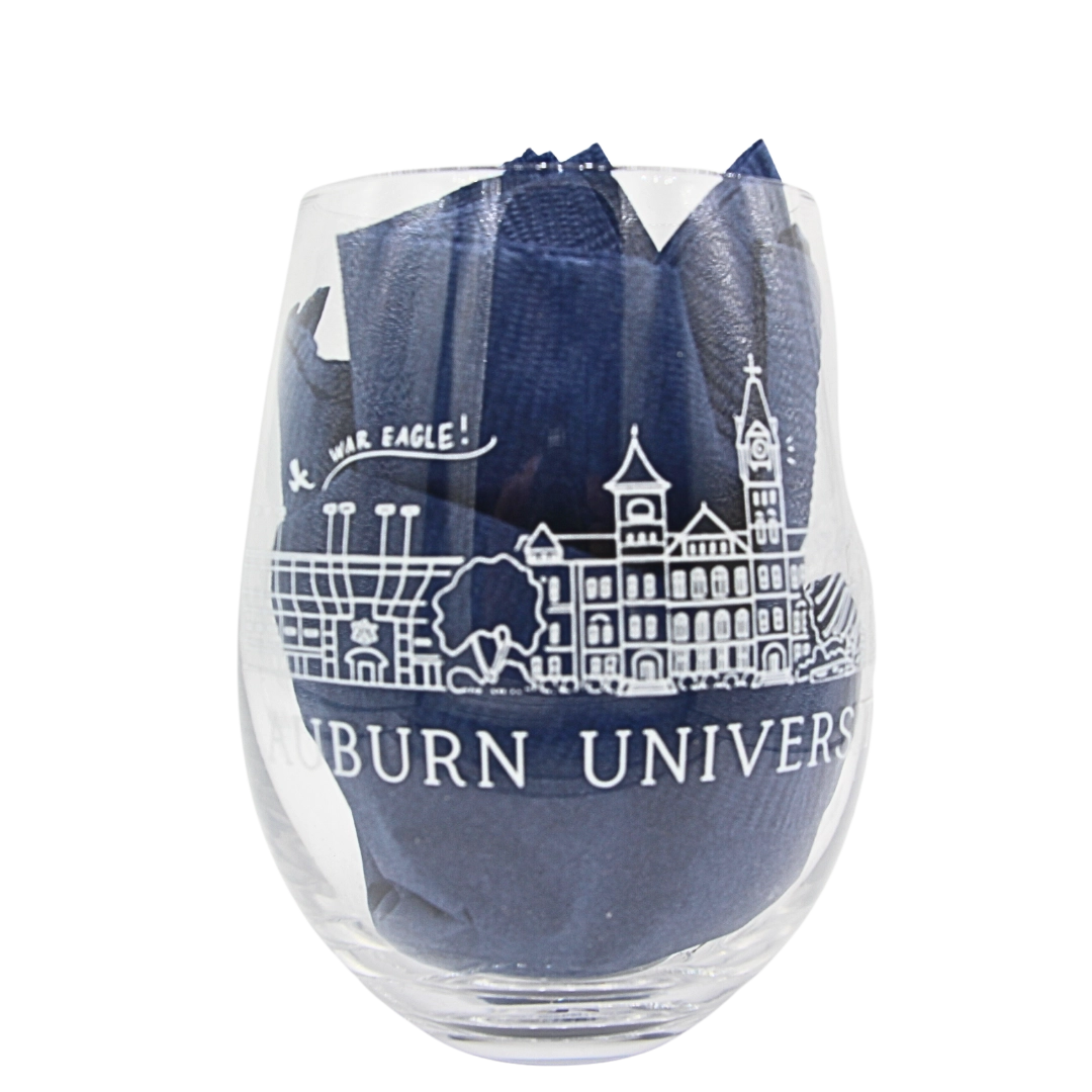 Auburn Skyline Glassware