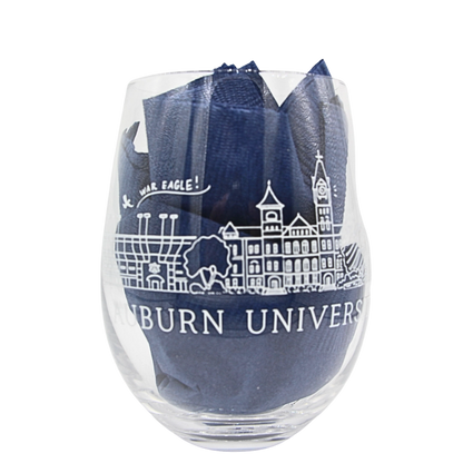 Auburn Skyline Glassware