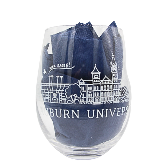 Auburn Skyline Glassware