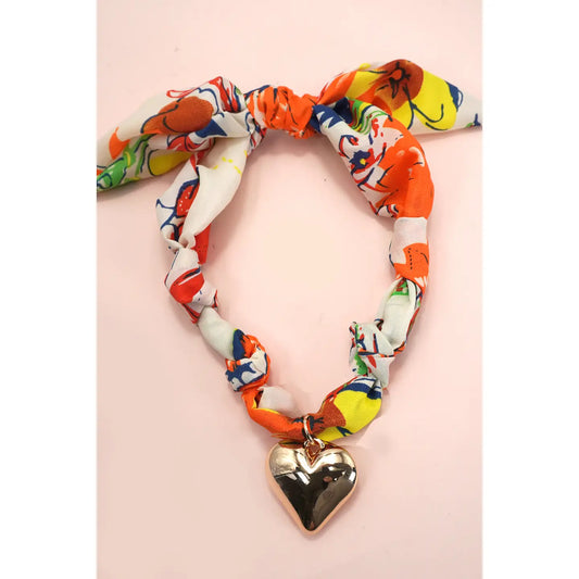 Scarf Charm Necklace