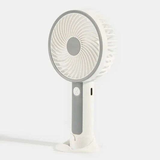 Round Standing Portable Rechargeable Fan