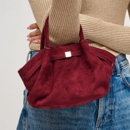 Selena Faux Suede Mini Tote