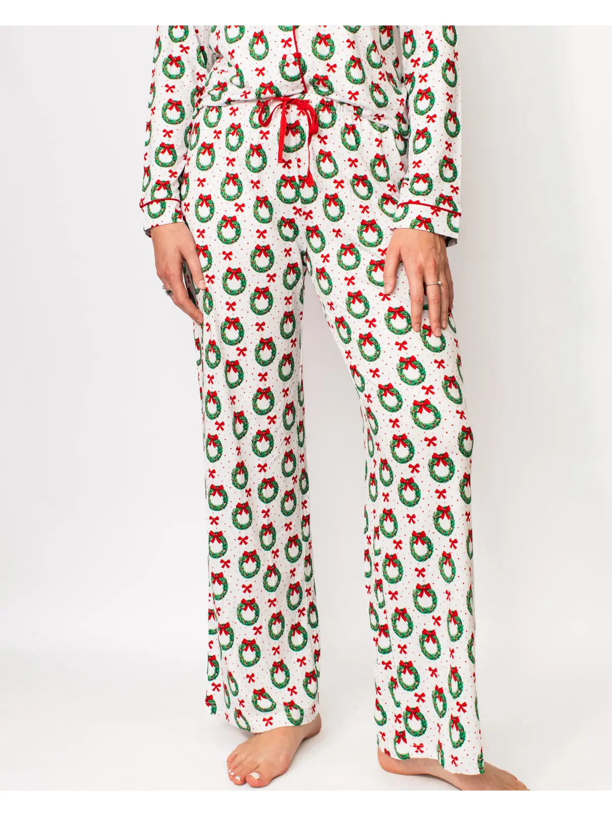 Clara Wreath Sleep Top & Pant Set